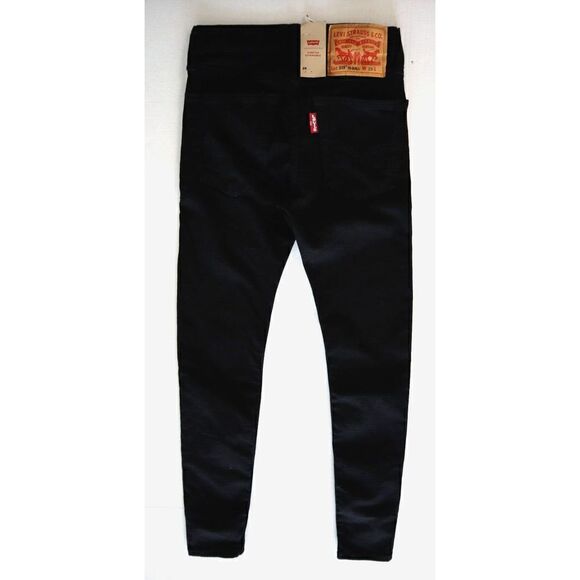 Levi's 519 (85797-0000) Mens Sz 26x30 Black Extreme Skinny Hi-Ball Stretch Jeans - Picture 2 of 5